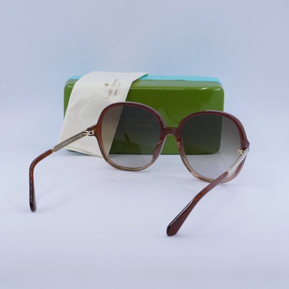 ?️ New Kate Spade Adriyanna/S 009Q 00 Sunglasses - Brown Frame, Brown Lenses main image 9